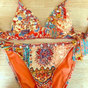 Bohemian Bathing Suit Set
